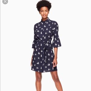 Husky shirt dress